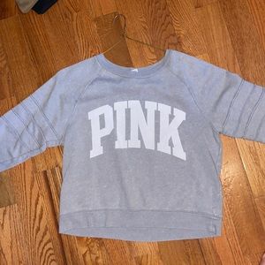 PINK crewneck sweater